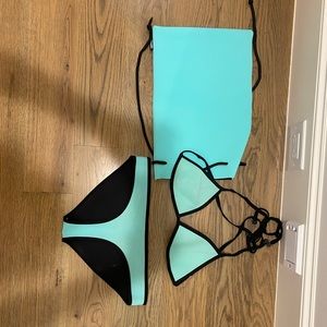 Triangle swim suit